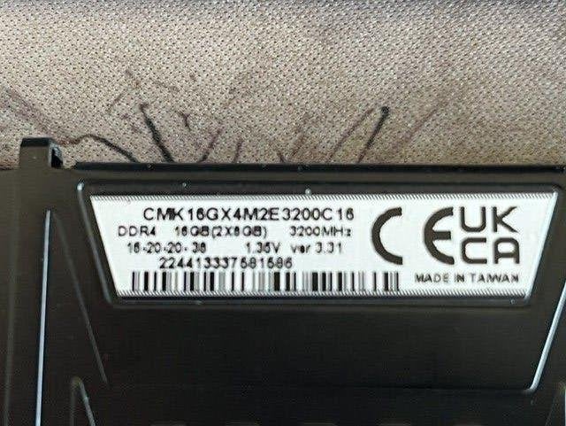 DDR4 RAM Geheugen voor PC 2 x 8gb Corsair, Computers en Software, DDR4, Ophalen of Verzenden, Zo goed als nieuw, Desktop