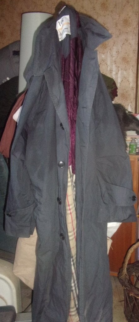 imperméable london fog 42, Taille 42/44 (L), Enlèvement ou Envoi, Porté, Bleu