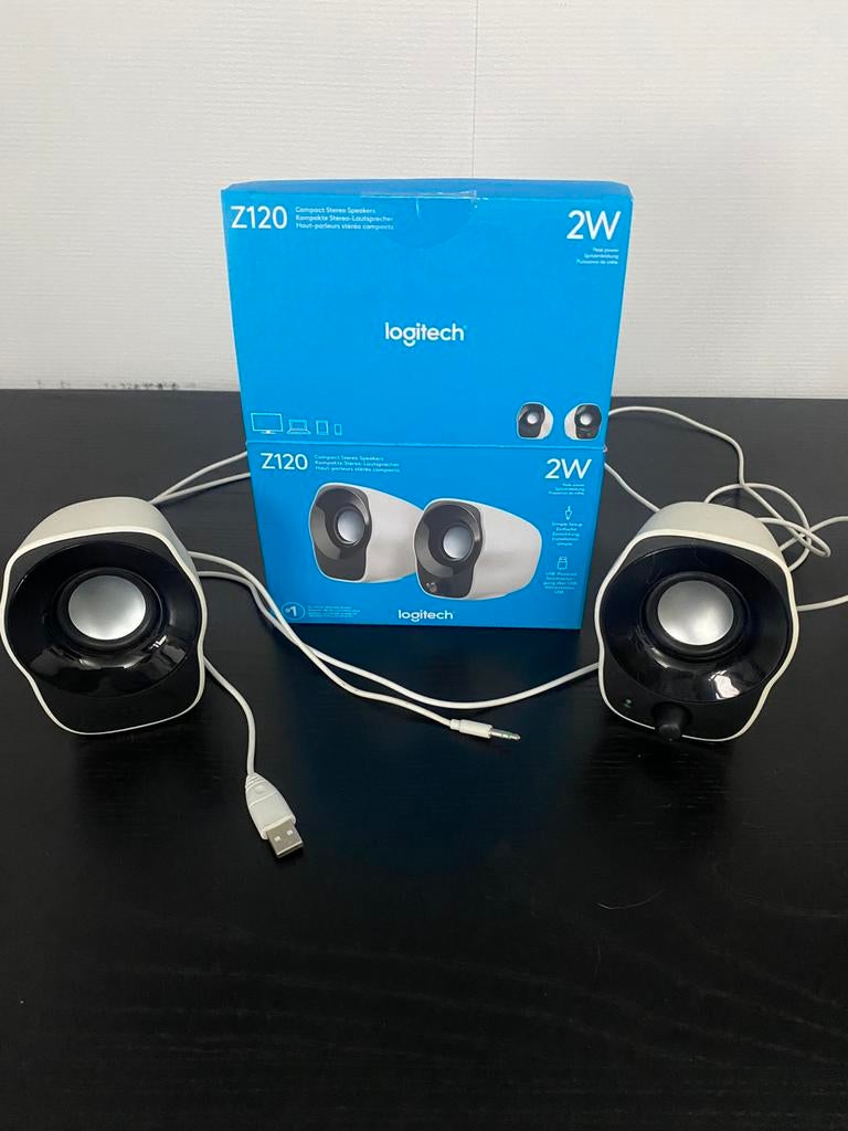 Logitech Z120 speakers, Enlèvement, Comme neuf