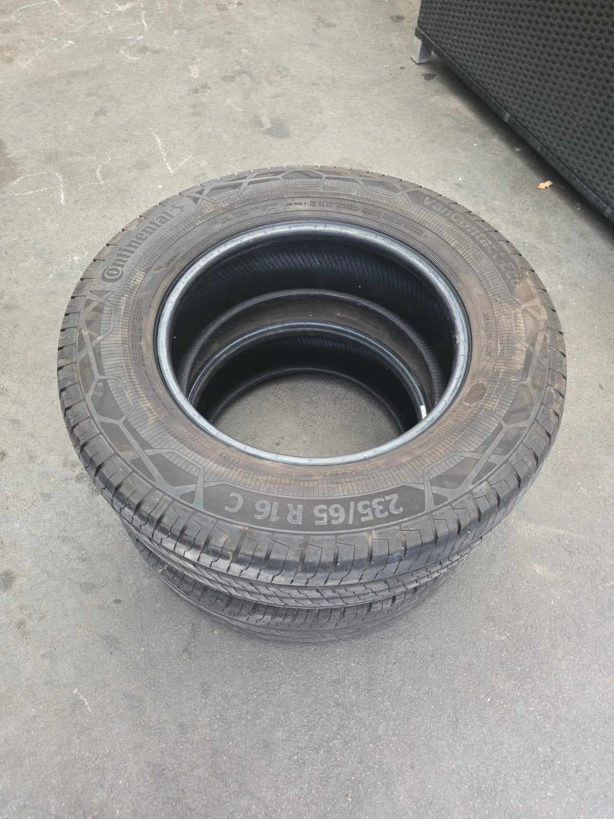 2x Continental VanContact Eco 235/65 R16 C, Ophalen, Zomerbanden, Band(en)