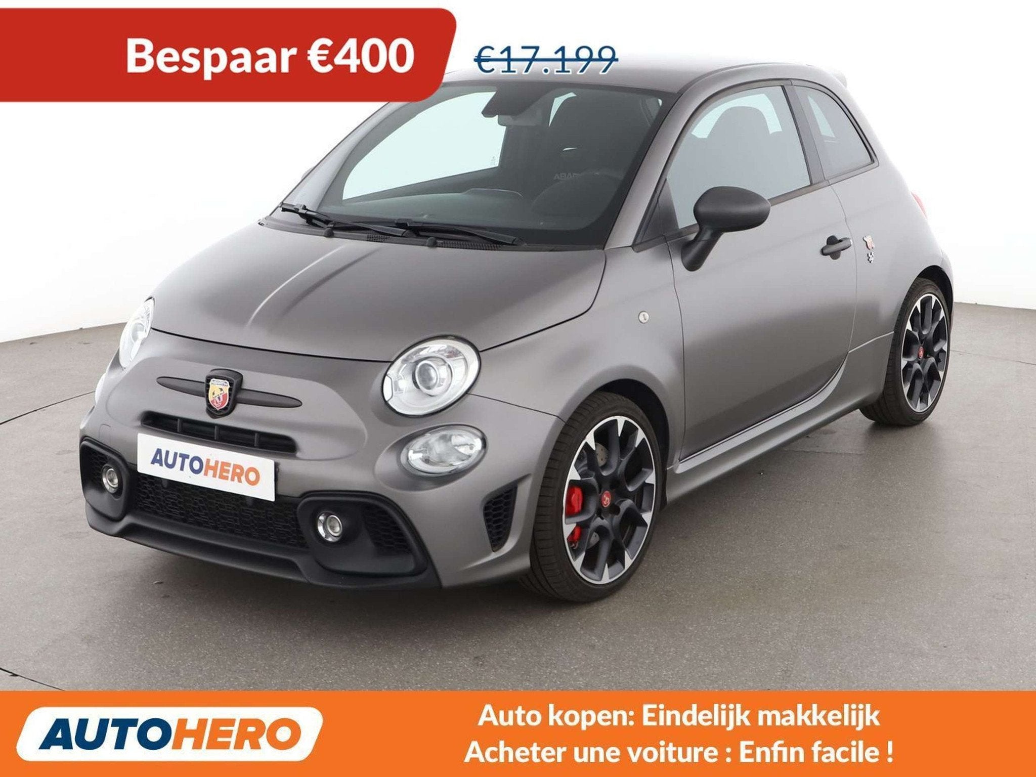Abarth 595 1.4 Competizione (bj 2020), Auto's, Voorwielaandrijving, 4 zetels, Stof, Overige brandstoffen