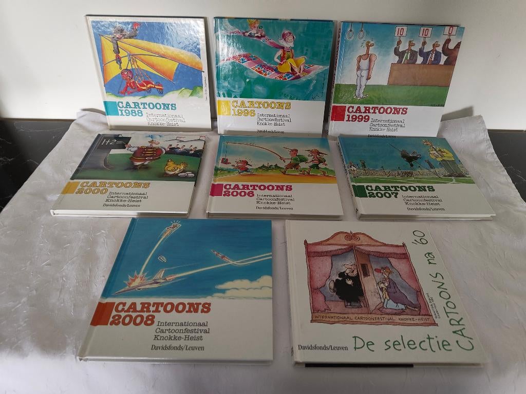Boeken cartoons Knokke-Heist, Enlèvement ou Envoi, Davidsfonds, Comme neuf, Cartoons ou Dessins humoristiques