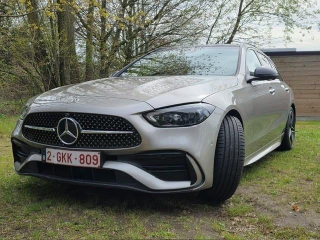 Mercedes C180 Break AMG Line Premium Plus 11.500 km, Auto's, Mercedes-Benz, Particulier, C-Klasse, 360° camera, ABS, Achteruitrijcamera