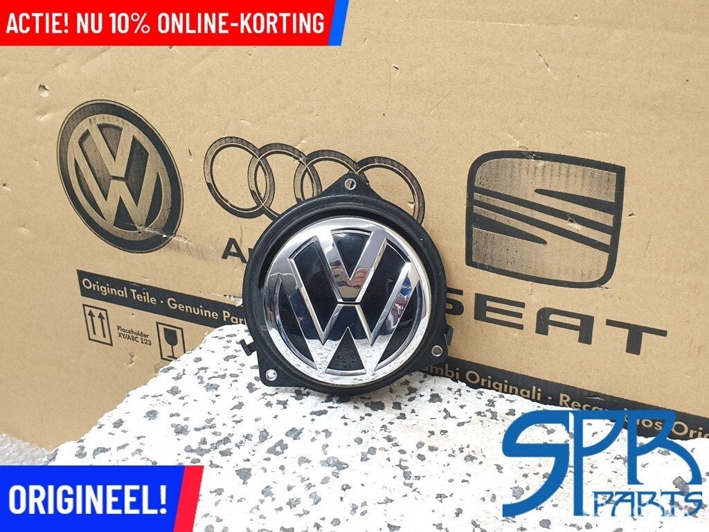 KOFFERKLEPBEDIENING Greep achterklep OPENER LOGO 510827469, Volkswagen, Nieuw, Ophalen of Verzenden, Volkswagen