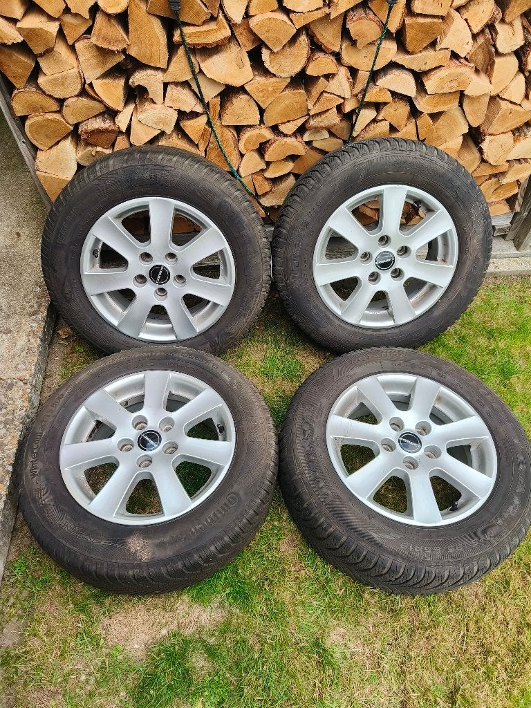 Winterset VW golf 6 7 velgen 15 inch Borbet, Auto-onderdelen, Ophalen, Gebruikt, 15 inch, Velg(en)