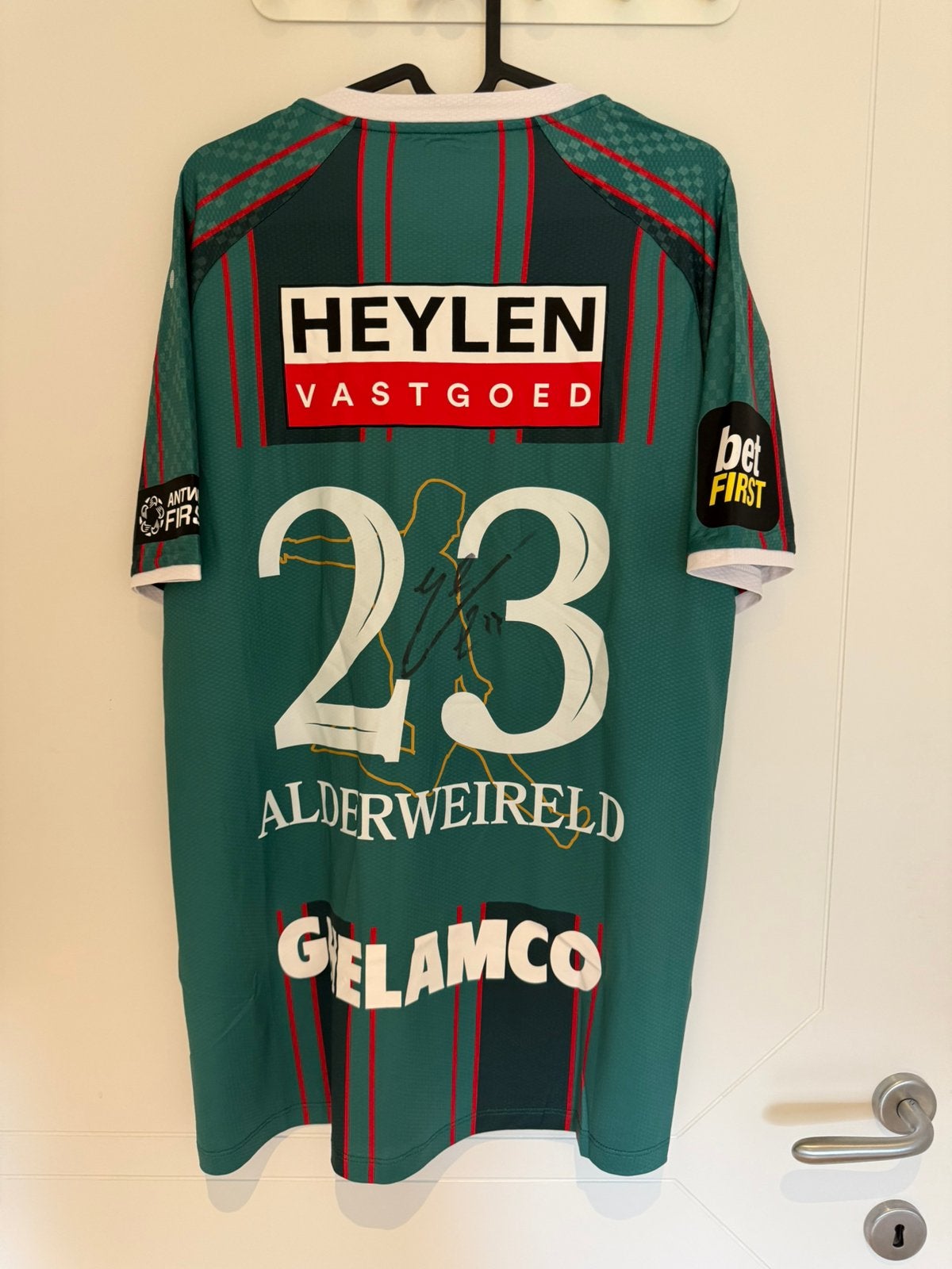 Limited edition gesigneerd shirt Alderweireld Antwerp, Shirt, Nieuw, Ophalen of Verzenden, Rafc
