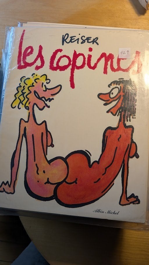 Reiser - "Les copines" (1981), Eén stripboek, Ophalen, Zo goed als nieuw