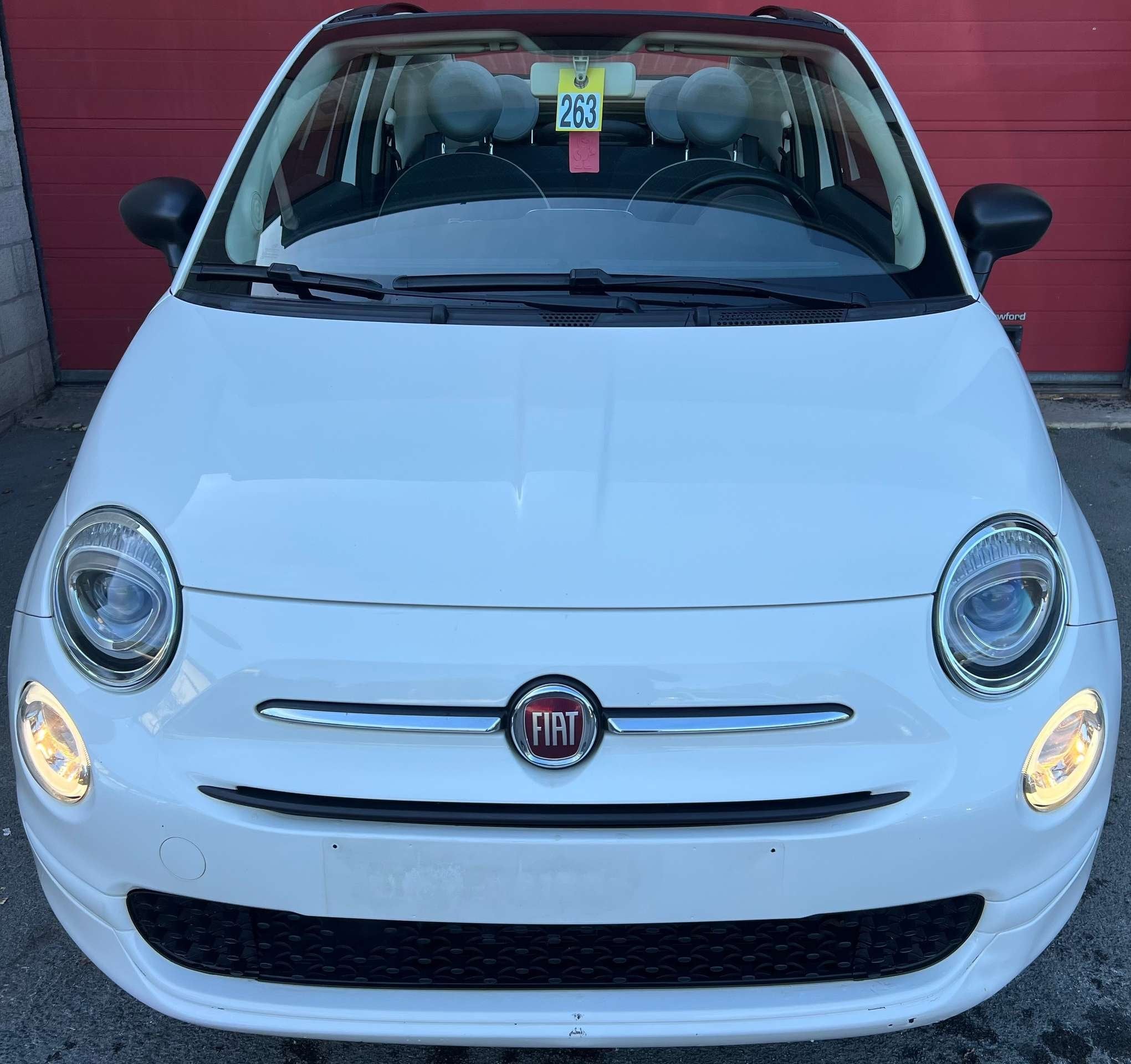 Fiat 500C 1.2i ECO Lounge + CAR-PASS + GARANTIE (bj 2017), Auto's, 1305 kg, 4 zetels, Gebruikt, 4 cilinders
