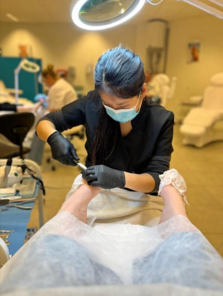Voetjes medische pedicure Syntra Leuven