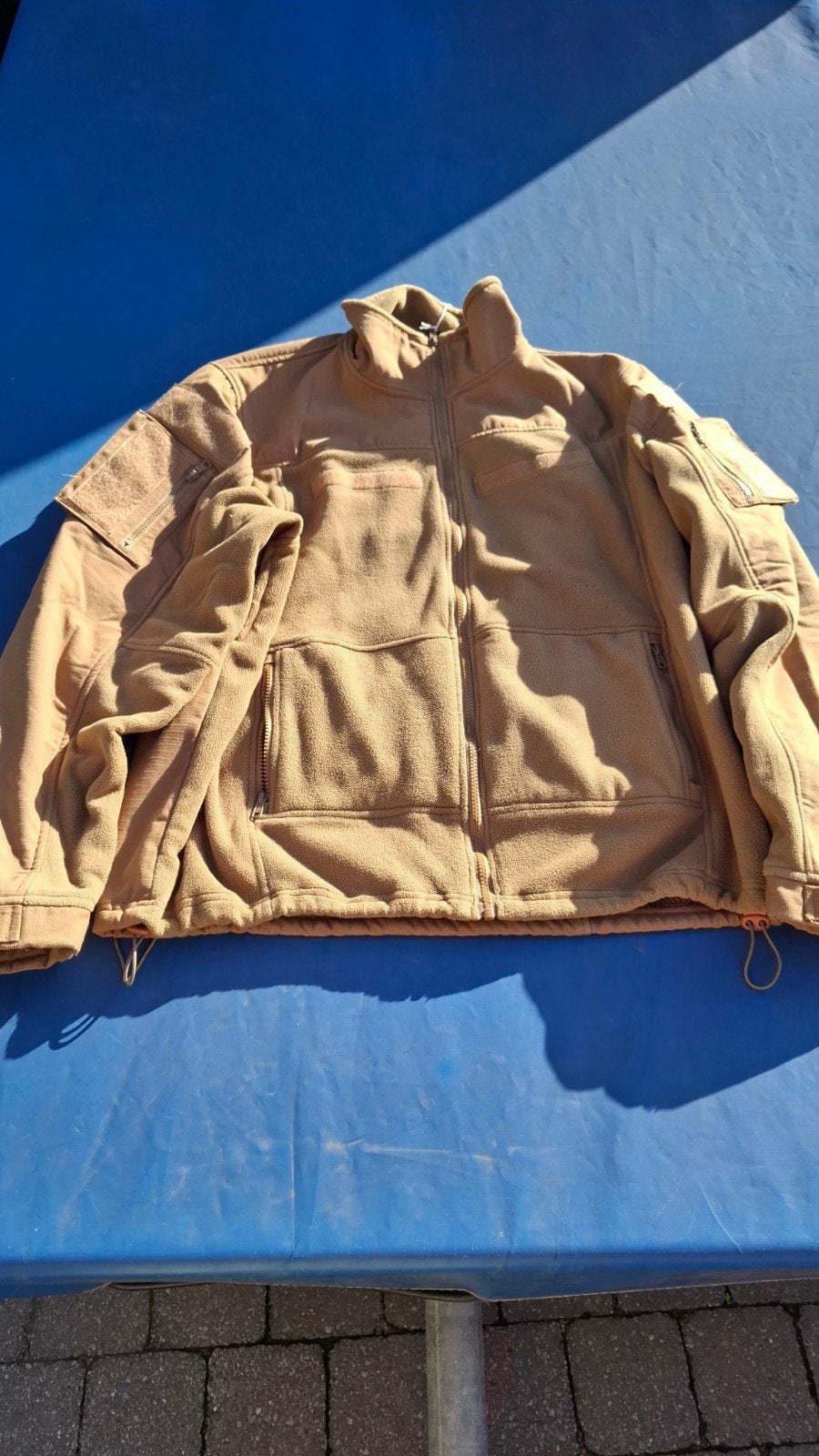 fleece jacket, Enlèvement ou Envoi, Armée de terre, Vêtements ou Chaussures