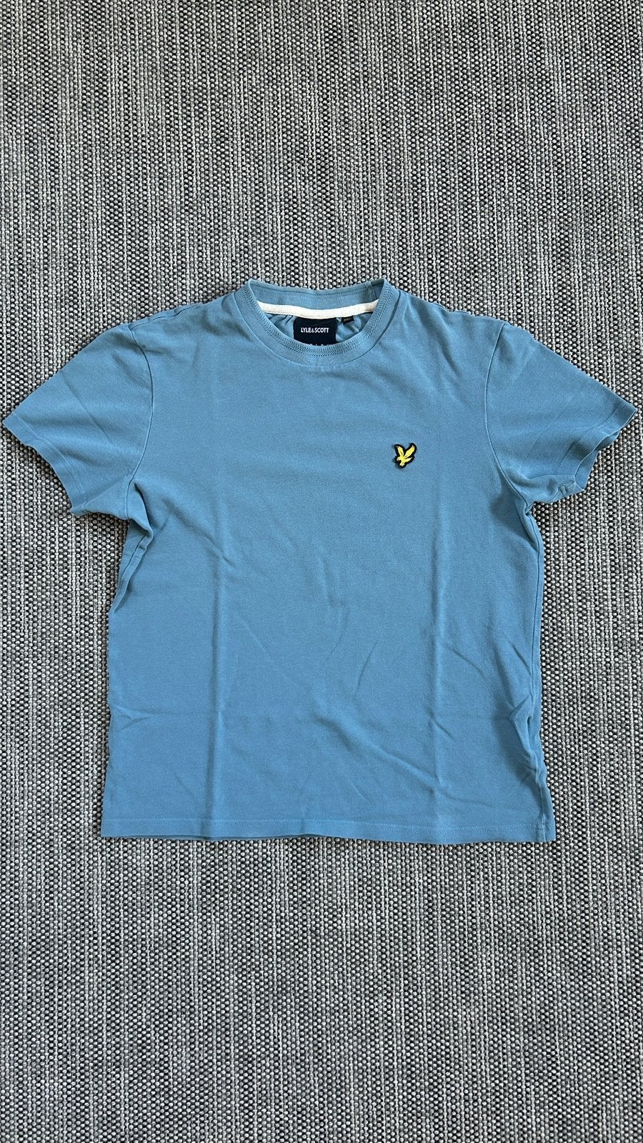 T-shirt Lyle&Scott en parfait état., Enlèvement ou Envoi, Comme neuf, Taille 46 (S) ou plus petite, Bleu