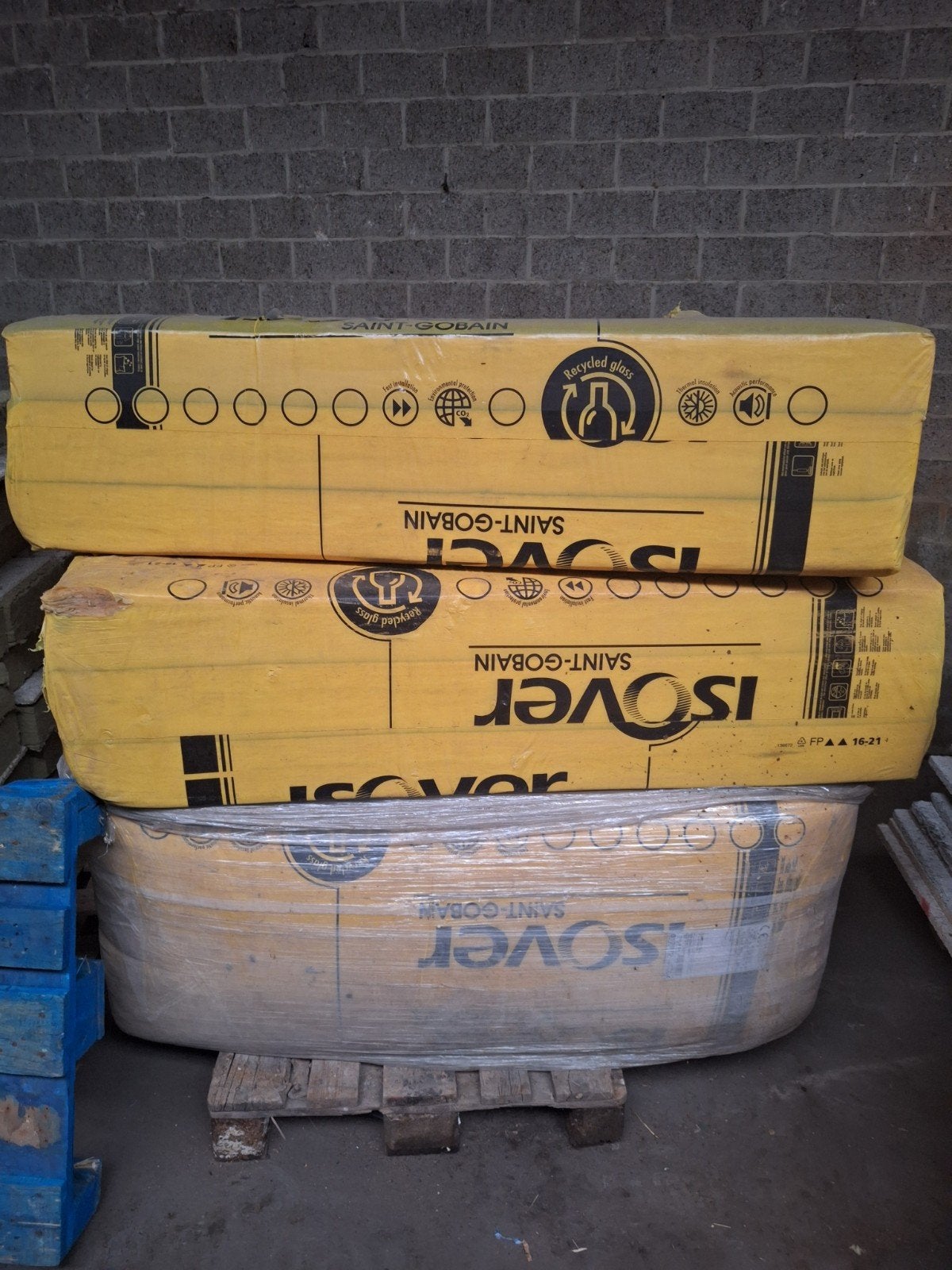 3 PAKKEN ISOVER ISOLATIE – NIEUW – ALLES €65, Enlèvement, Comme neuf