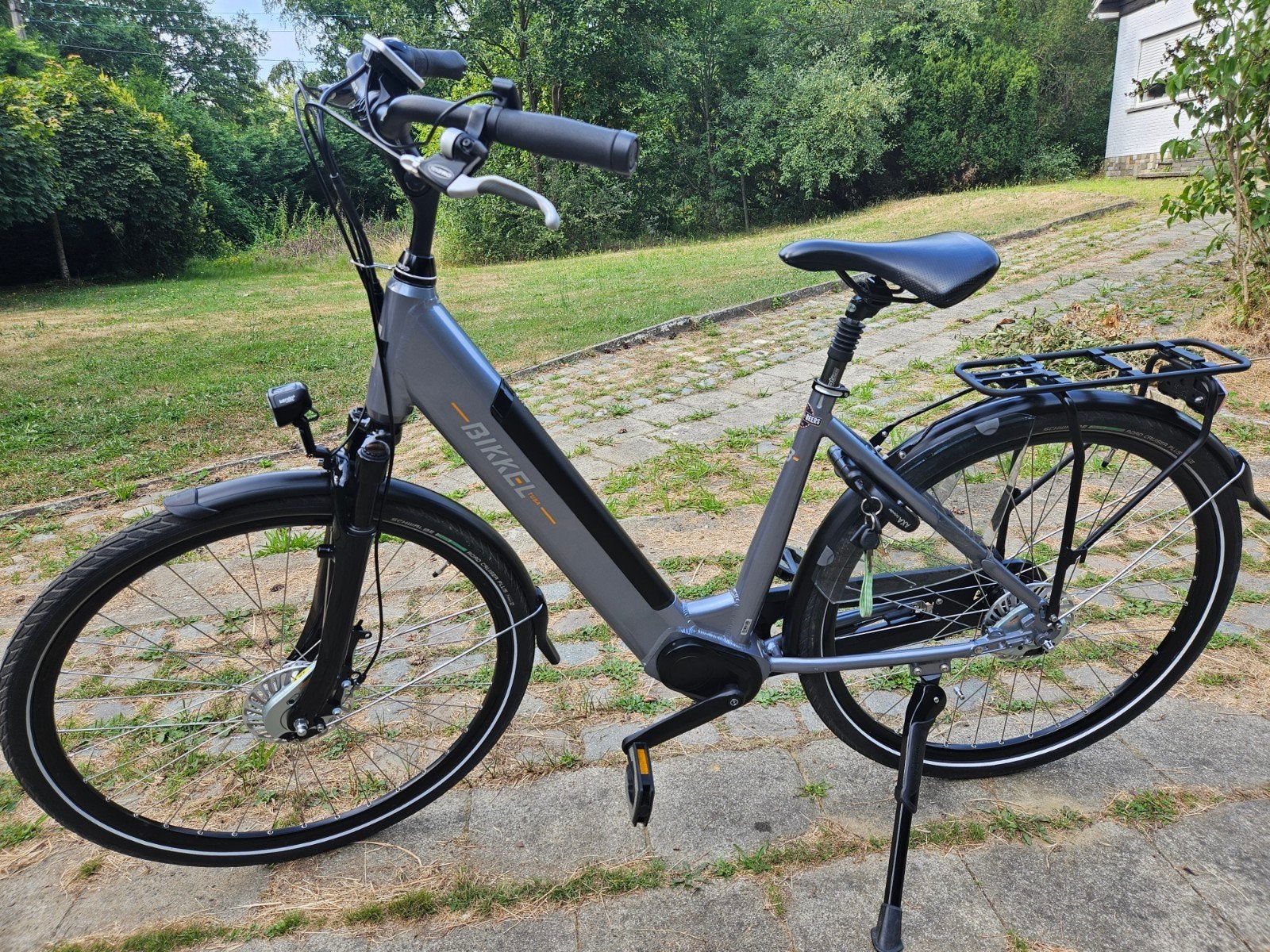 E-Bike Bikkel Tuba 1283km niet van nieuw te onderscheiden!, 47 tot 51 cm, Ophalen, Zo goed als nieuw, 50 km per accu of meer