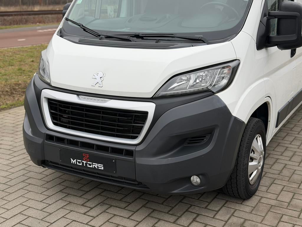 Peugeot Boxer // 2.2 diesel // L3 H2, Auto's, Zwart, Leder en Stof, Wit, Bedrijf