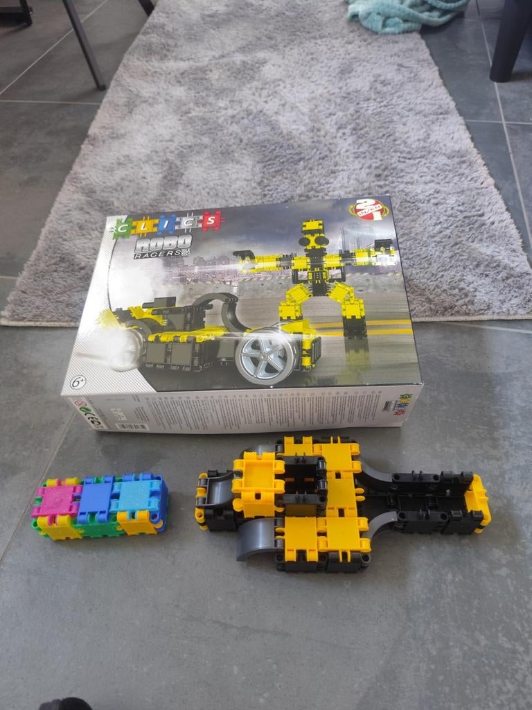 Clics Robo racer + extra stukken, Enlèvement