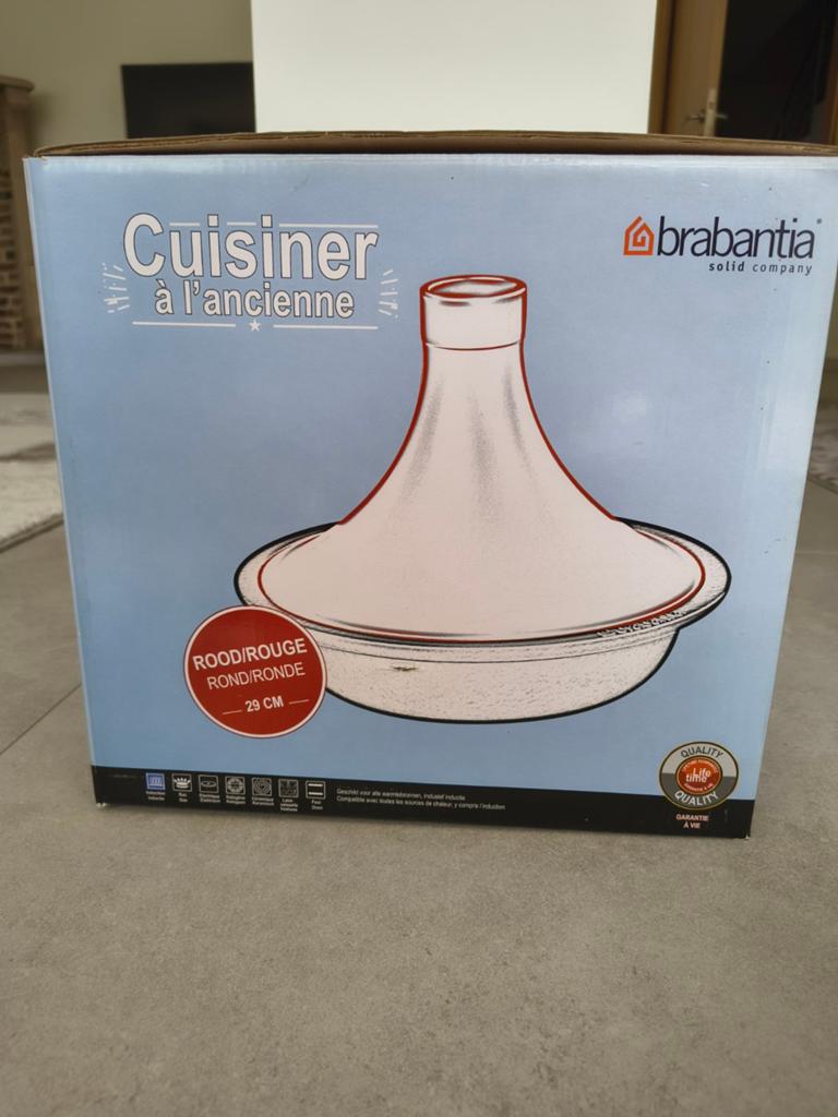 Nieuw! Brabantia Tajine 29CM gietijzer, Enlèvement, Fonte