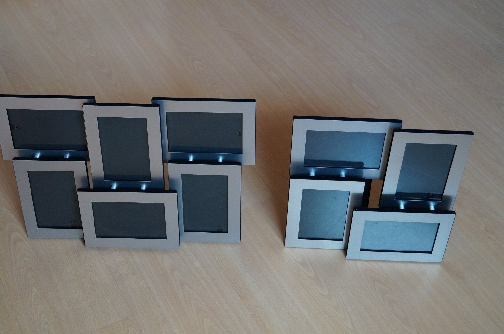 2 stuks luxe multi-fotokaders (collagelijsten), Enlèvement ou Envoi