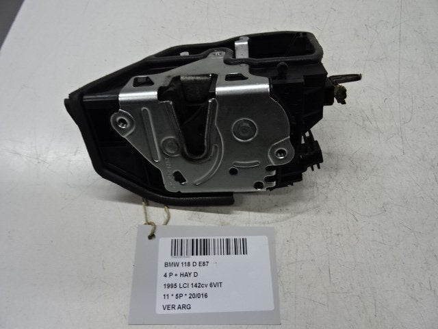 SERRURE DE PORTE ARRIÈRE GAUCHE BMW 1 serie (E87 / 87N), Utilisé, Arrière, BMW