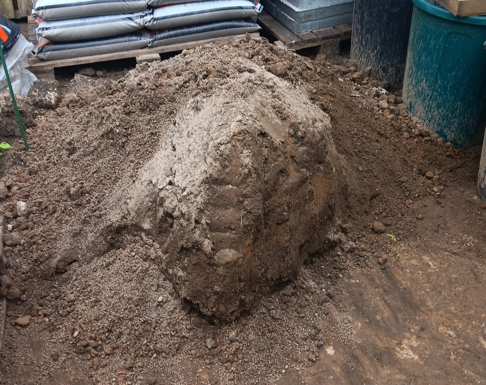 Zand GRATIS, Ophalen