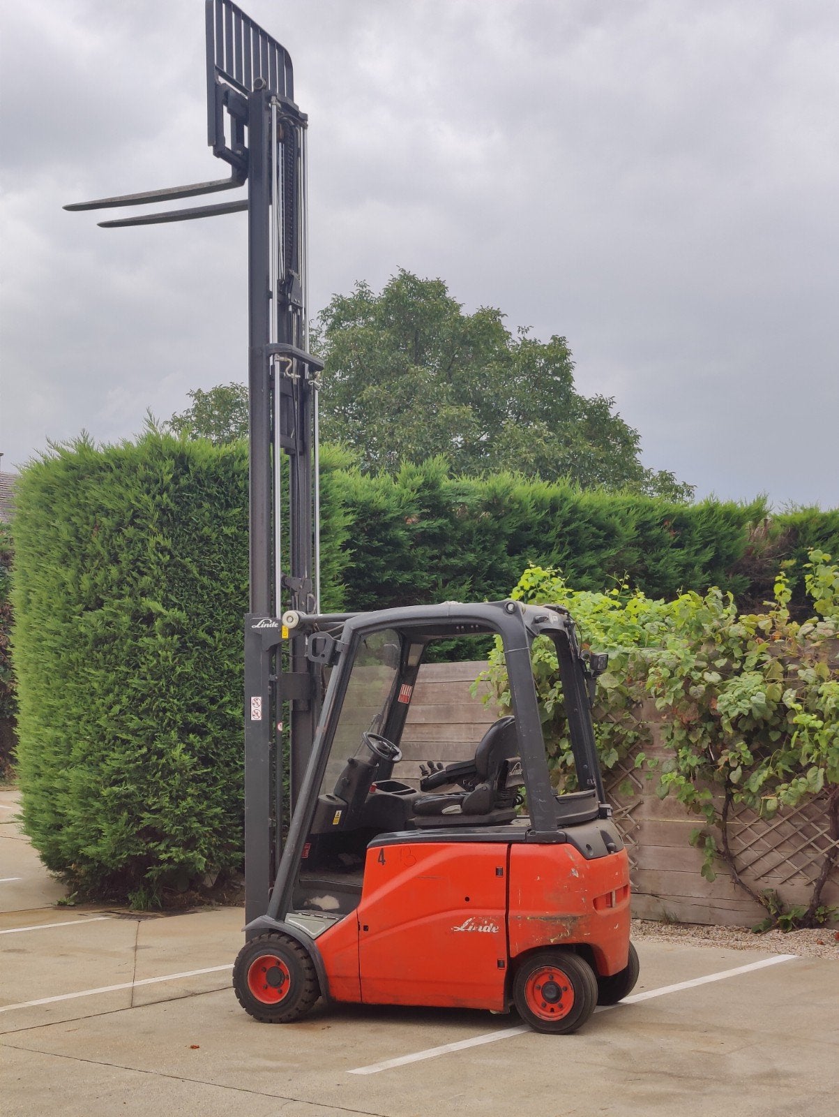 linde heftruck topstaat weinig uuren, Ophalen