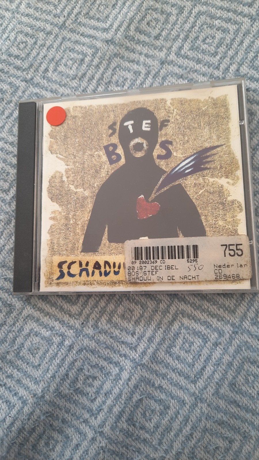 STEF BOS Schaduw in de nacht, Cd's en Dvd's, Ophalen of Verzenden, Zo goed als nieuw, Pop, Album