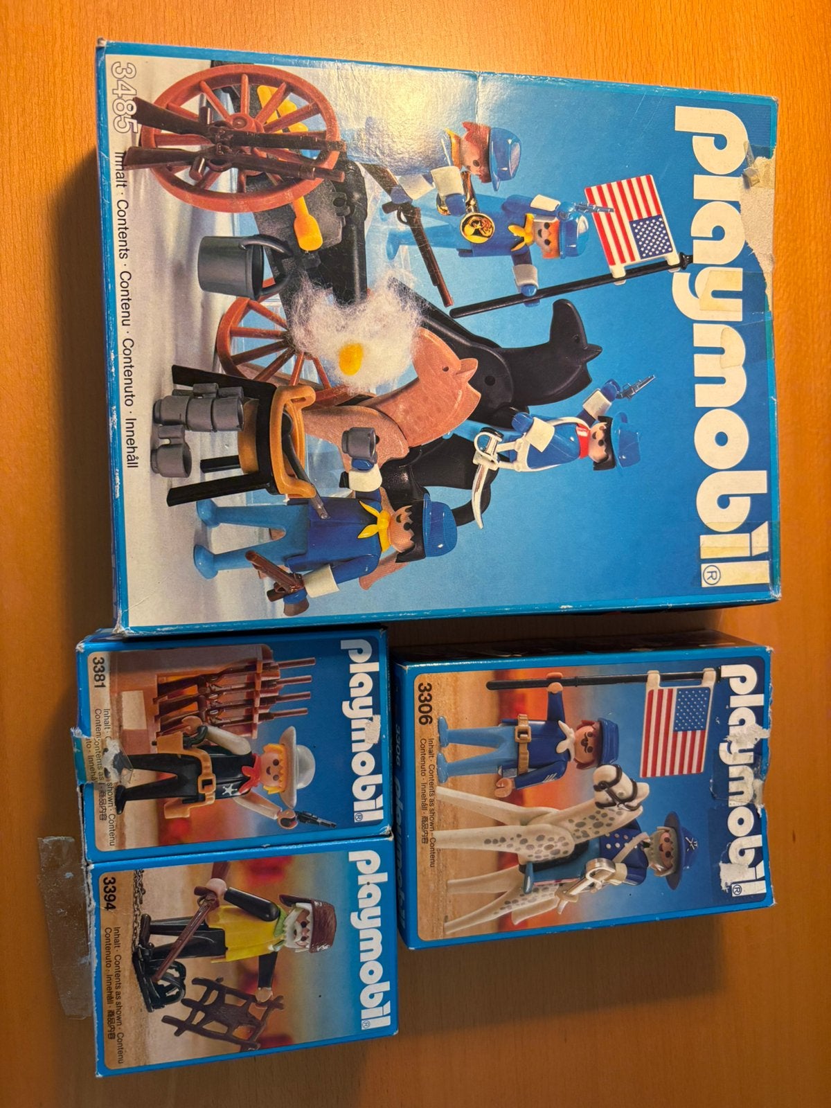 Playmobil wild west bundle - 3485 3306 3394 3381, Kinderen en Baby's, Speelgoed | Playmobil, Gebruikt, Complete set, Ophalen of Verzenden