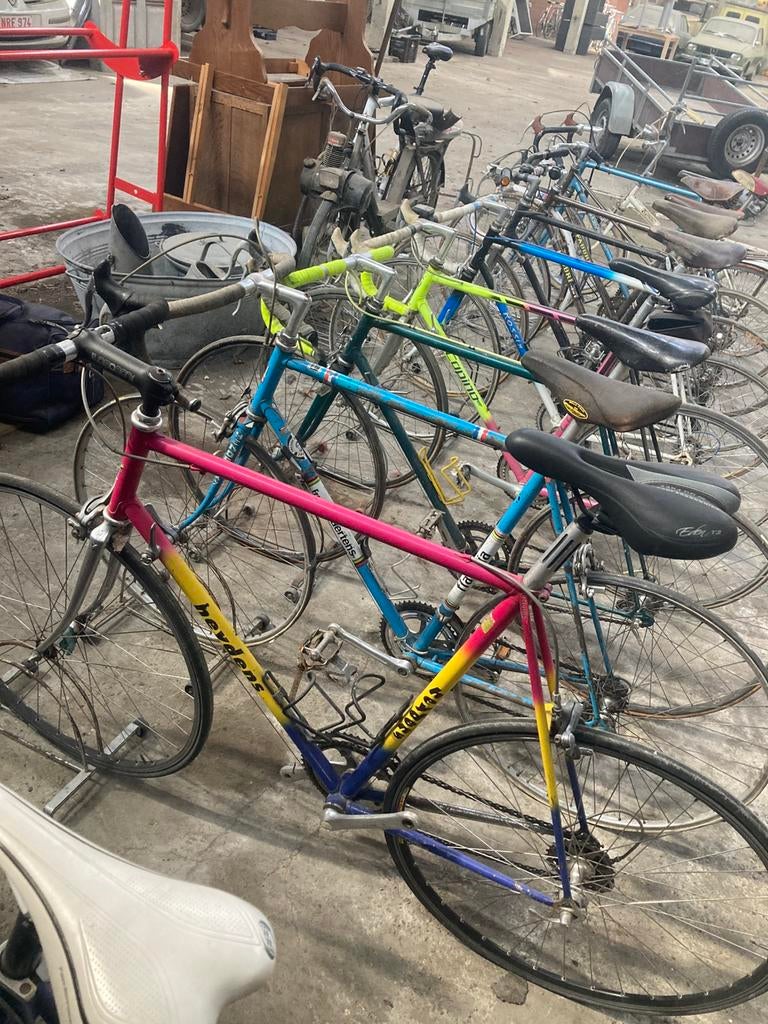 10 retro koersfietsen, Fietsen en Brommers, Ophalen, Zo goed als nieuw