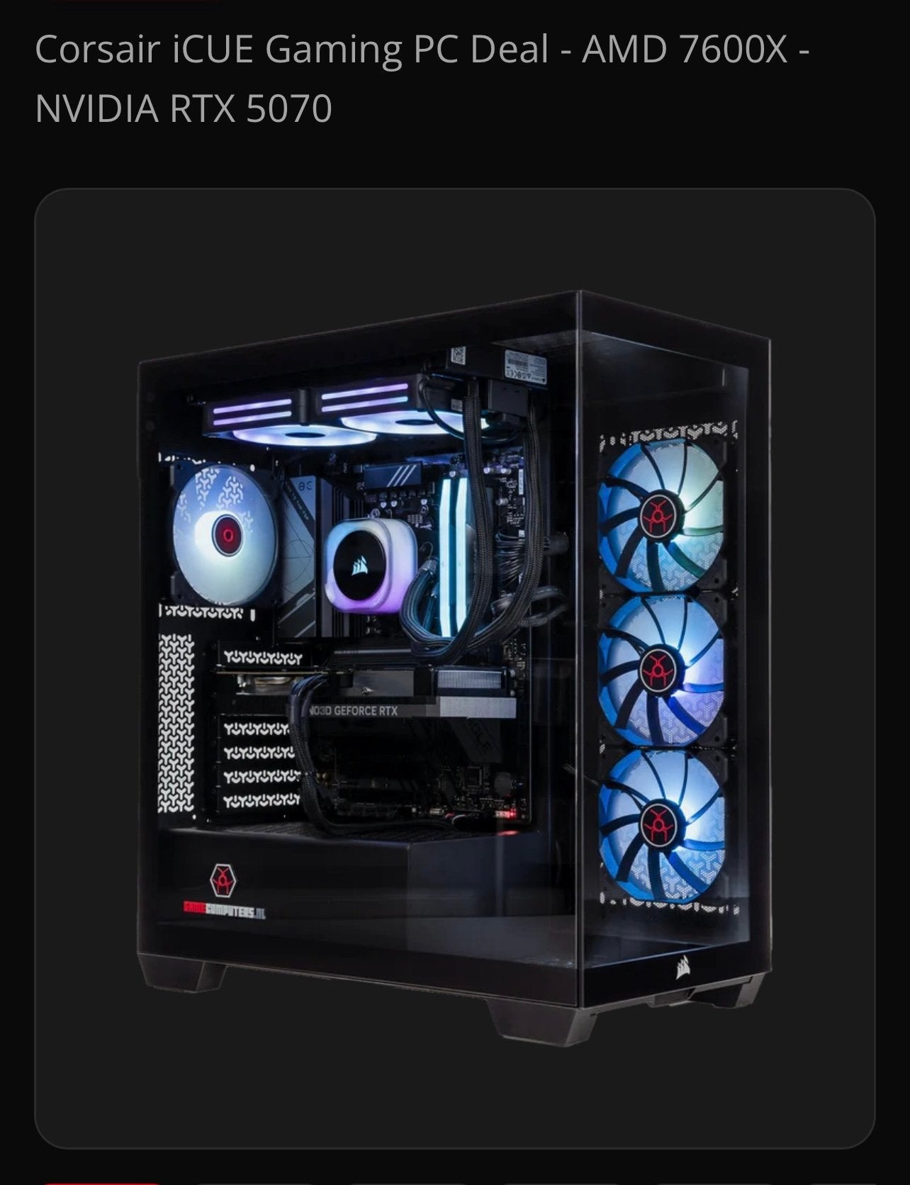 Gaming pc, Computers en Software, Desktop Pc's, Ophalen, Zo goed als nieuw