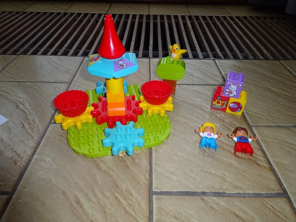 Manège Duplo, Enlèvement ou Envoi, Ensemble complet, Comme neuf, Duplo