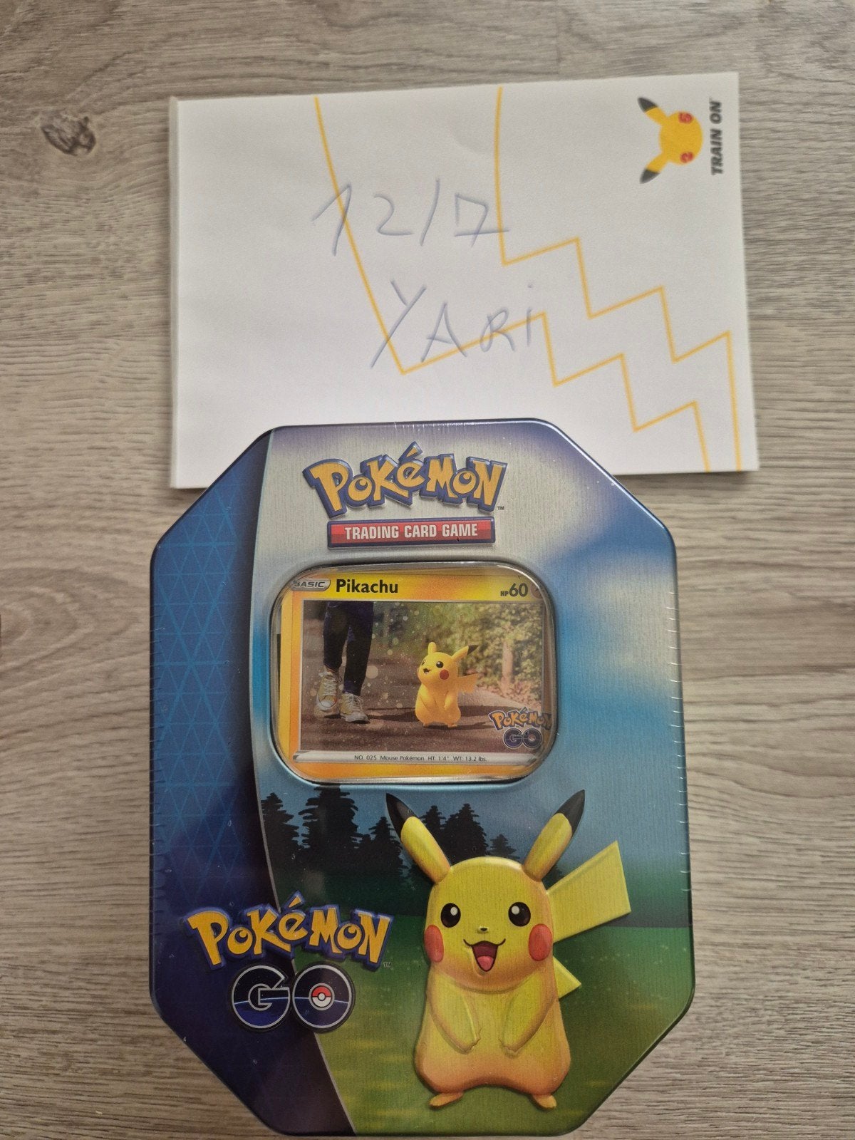 Pokemon go pikachu tin, Ophalen of Verzenden, Nieuw