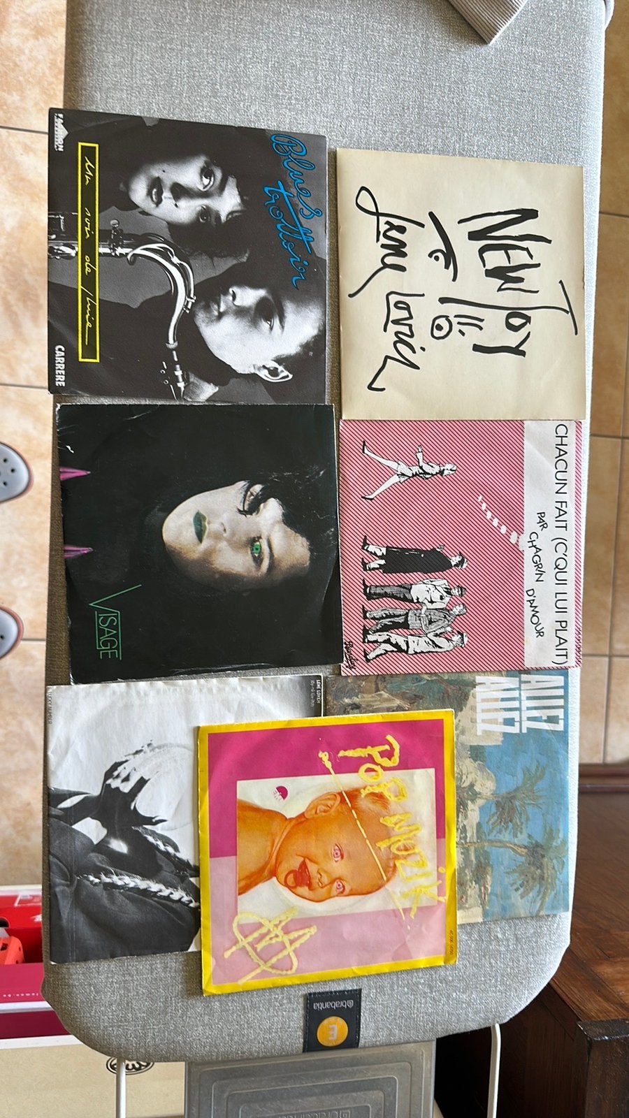 7 x 45 tours des années ‘80, CD & DVD, Enlèvement ou Envoi, Utilisé