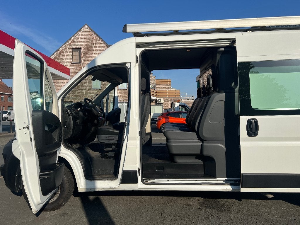 peugeot boxer 2.2 hdi/GEKEURD//Dubbele CABINE 5+1/€11901+btw, Achat, 6 portes, Euro 6, Entreprise