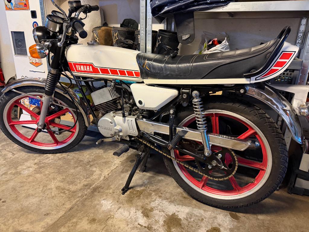 Yamaha rd 50cc ancêtre, Fietsen en Brommers, Ophalen, Yamaha, 49 cc, Klasse B (45 km/u)