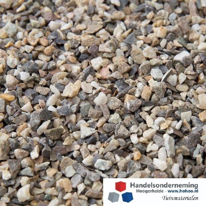 Morane split gebroken bonte siersplit tuin pad oprit parking, Verzenden, Nieuw, Multi, Split