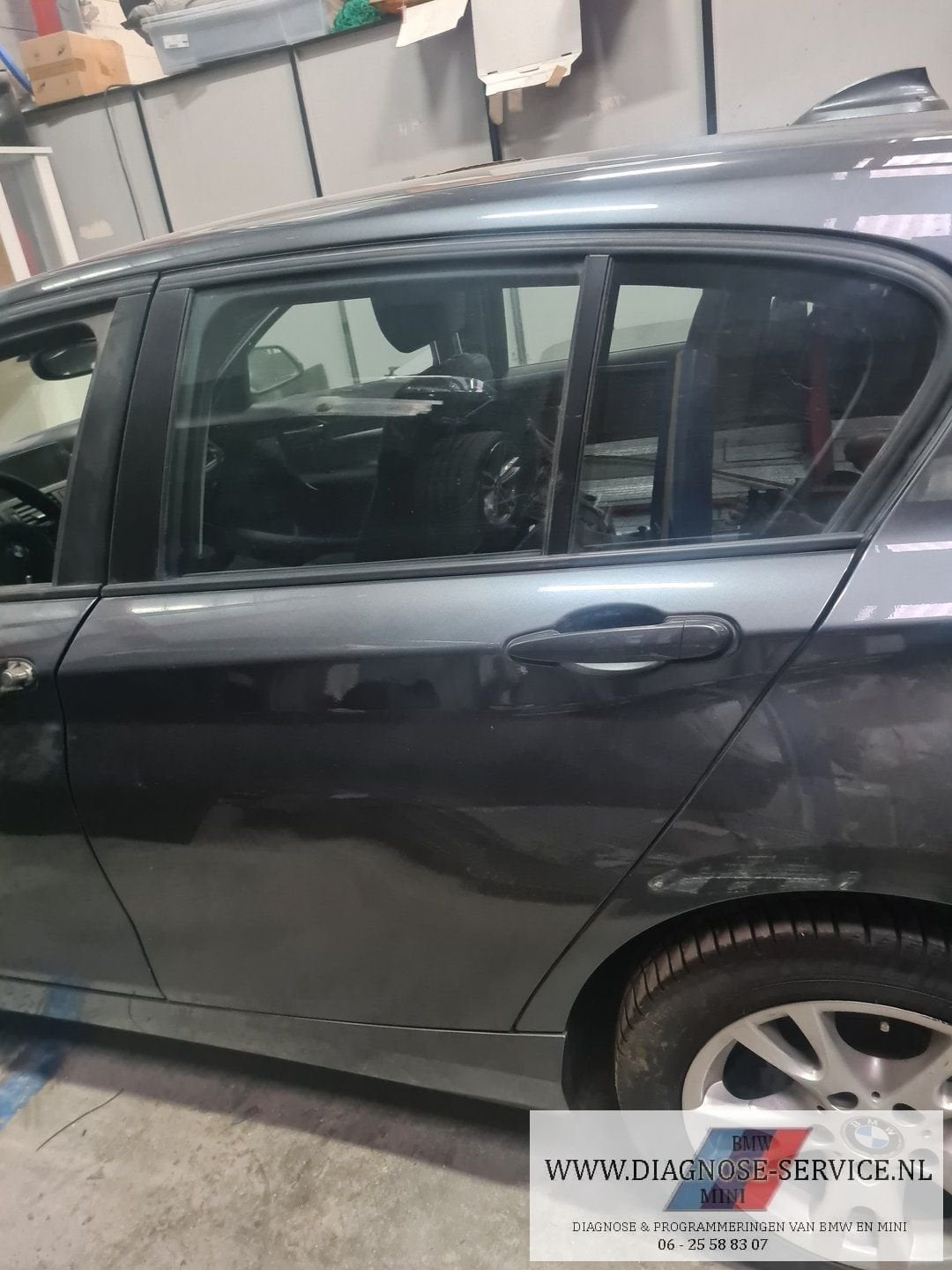 Bmw 1er F20 5 deurs  links achter  portier met ruit, Ophalen, Gebruikt, -, Deur