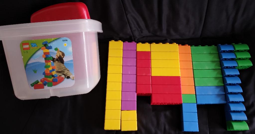 Box Quatro - Lego #5356, Lego Primo, Enlèvement, Utilisé, Briques en vrac