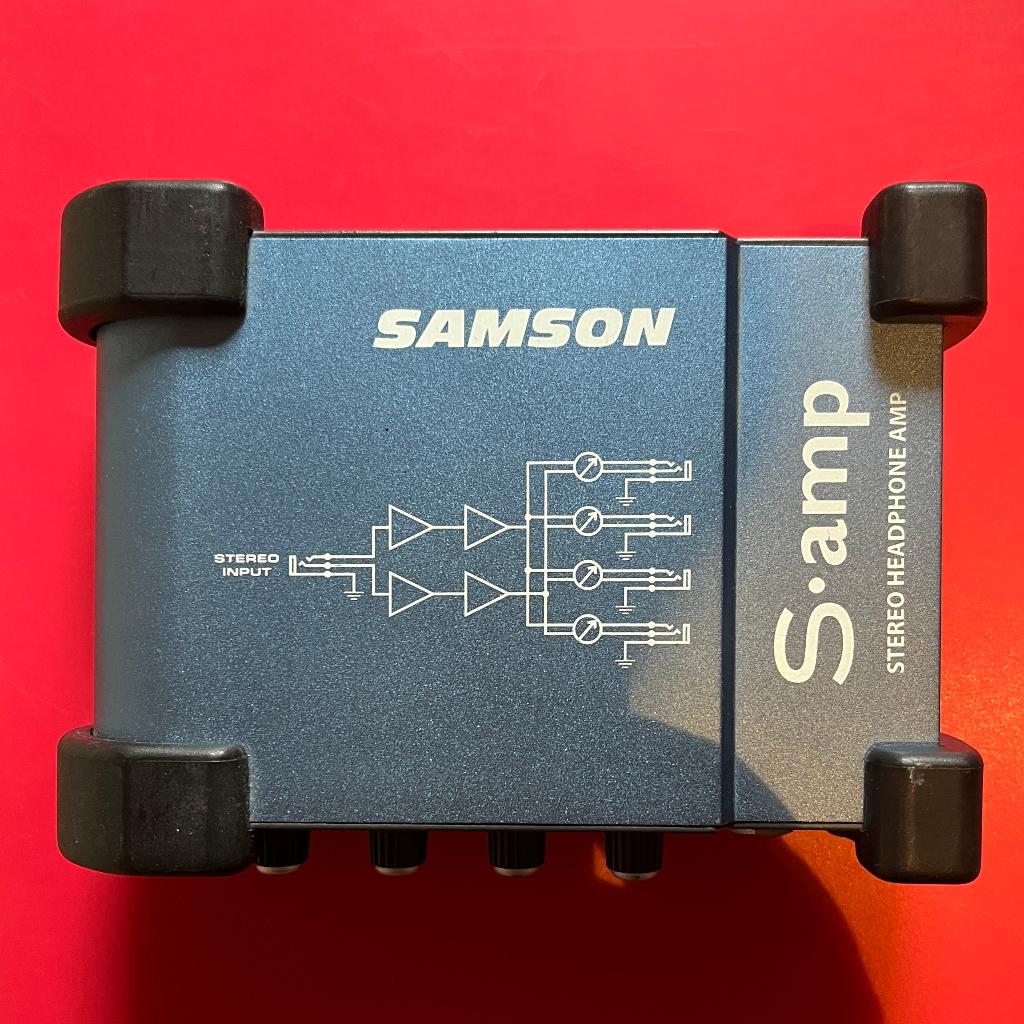 Samson Tech. stereo MEERVOUDIGE HOOFDTELEFOONVERSTERKER, Ophalen, Zo goed als nieuw, Audio