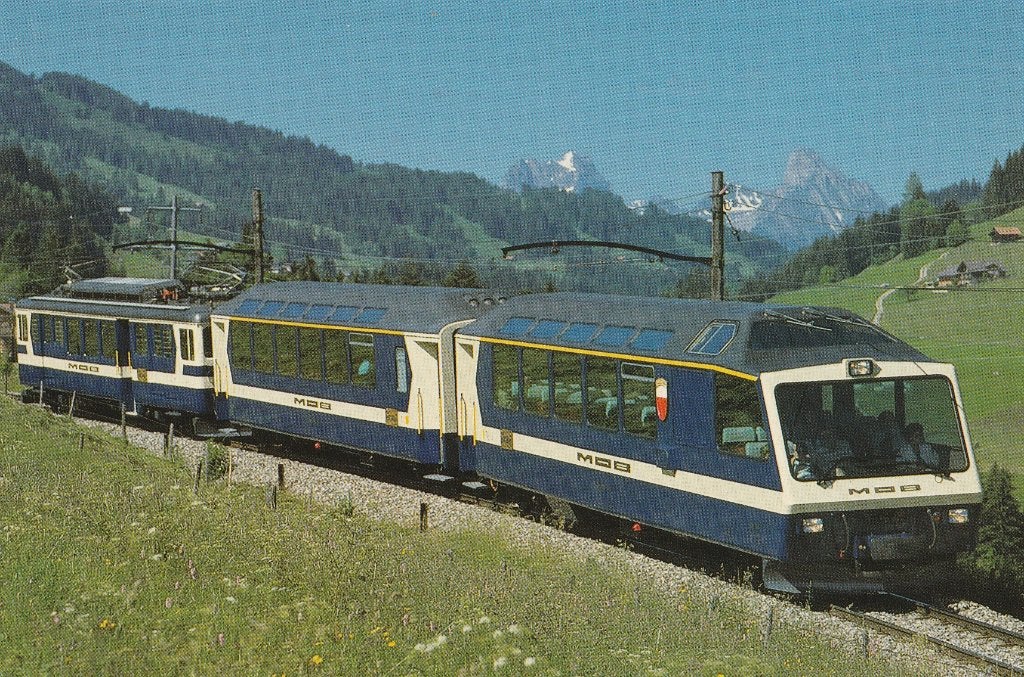 TREIN  SUPERPANORAMIC EXPRESS  bij SCHONRIED, Collections, Cartes postales | Thème, Envoi, Non affranchie, Véhicule