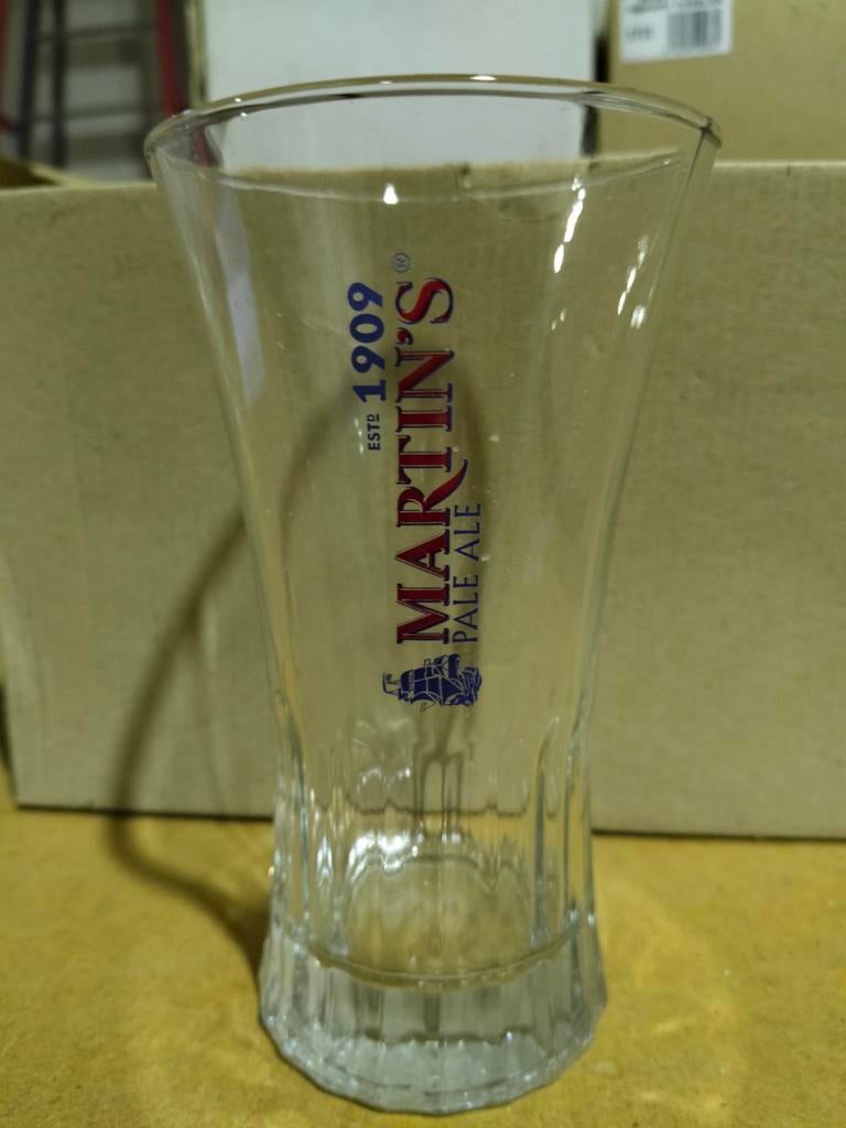 6 Martin's Pale ale glazen, Ophalen