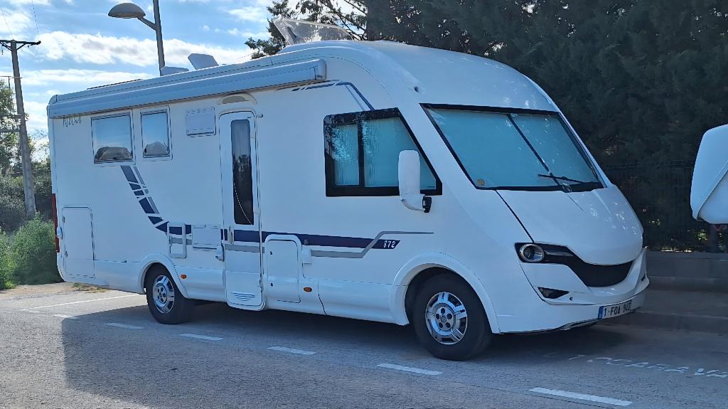 Rijbewijs C in uitstekende staat, Caravanes & Camping, Camping-cars, Particulier, Intégral, Fiat, Fiat, 7 à 8 mètres, Diesel, Automatique