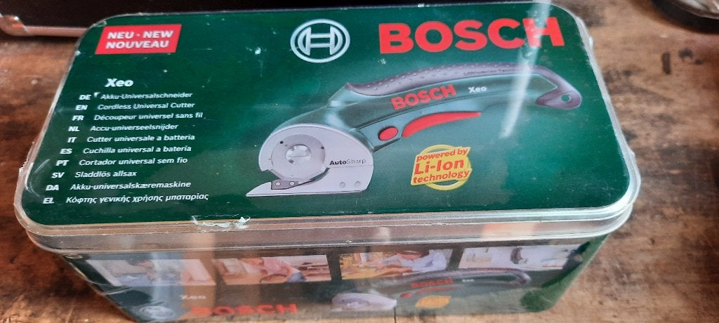Bosch Xeo draadloze universele snijder (3,6V Li-Ion), Doe-het-zelf en Bouw, Ophalen, Nieuw, Snijgereedschap, Bosch