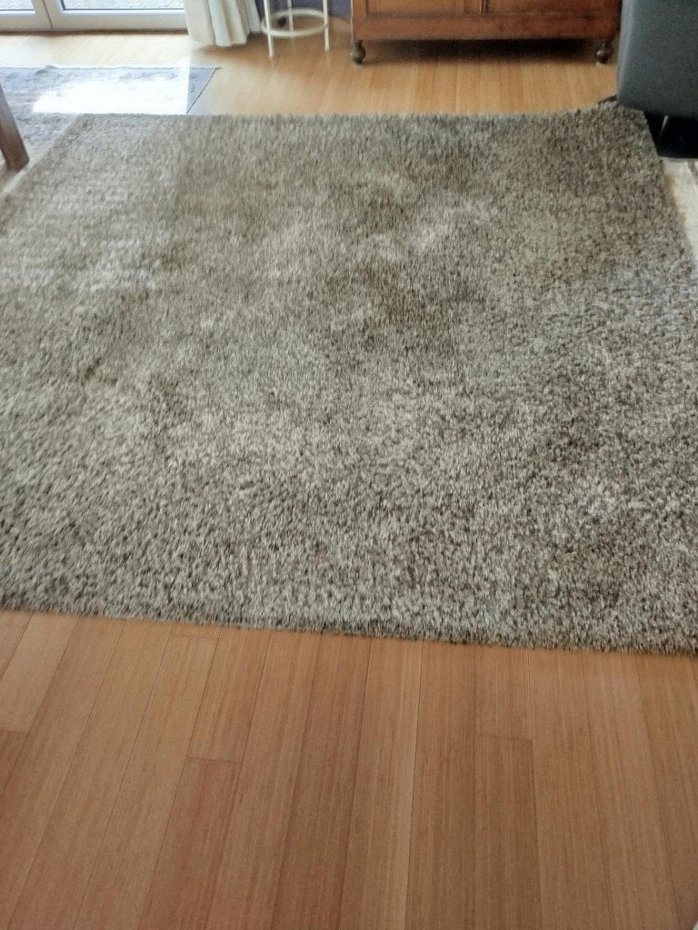 tapis moderne (moquette), Beige, Moderne, Comme neuf, Enlèvement