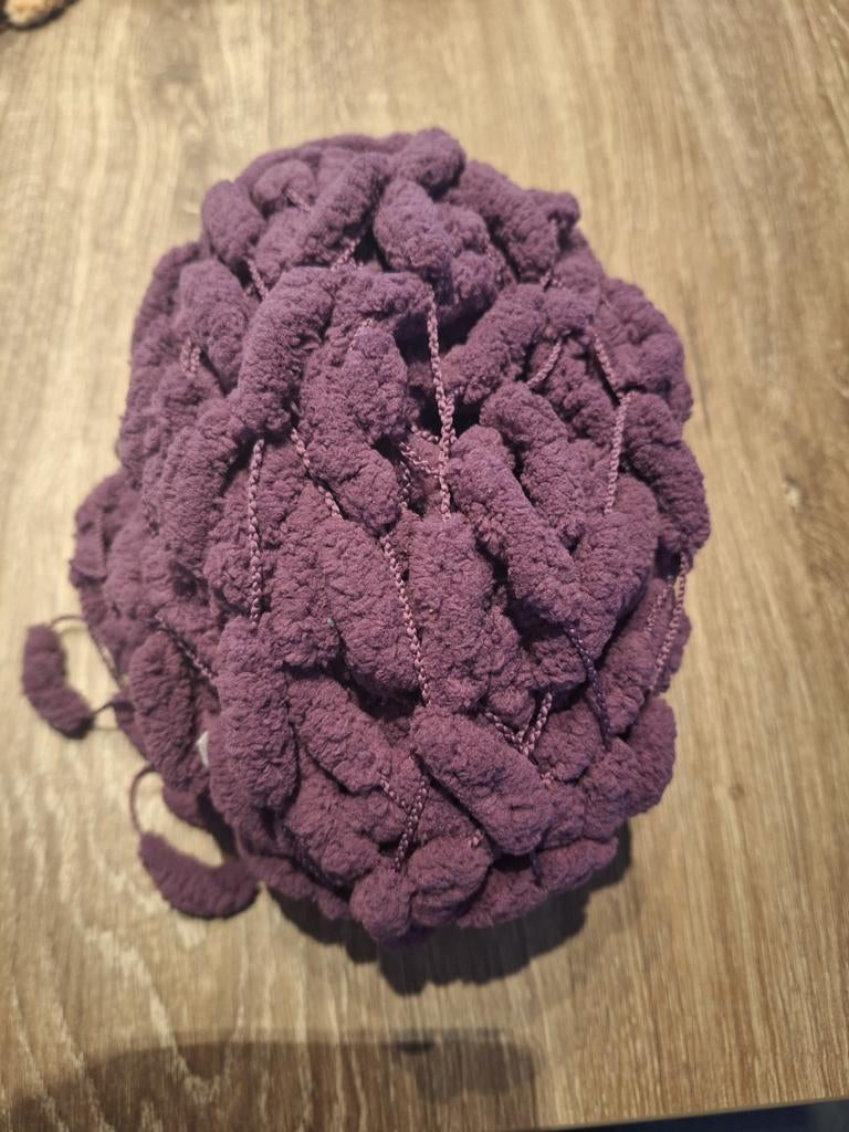 Pom pom garen - zie omschrijving, Hobby en Vrije tijd, Breien en Haken, Ophalen, Zo goed als nieuw, Wol of Garen