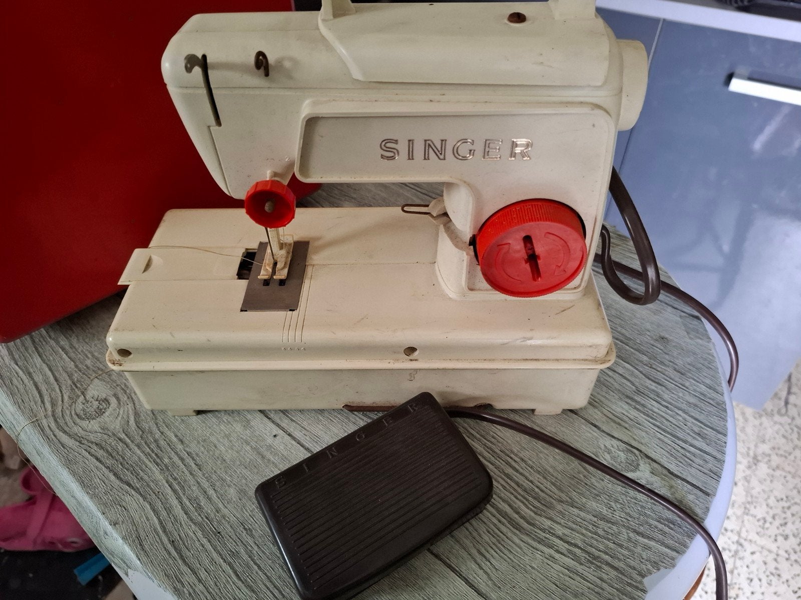 Machine a coudre enfant vintage, Enlèvement, Singer