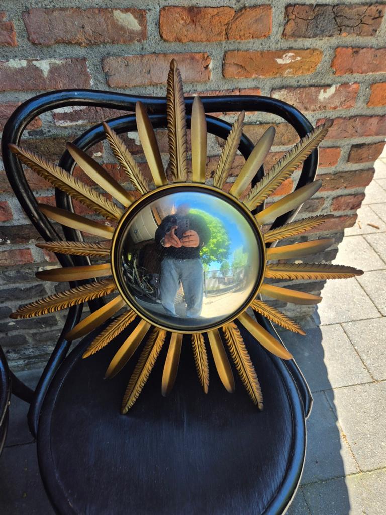 Zonnespiegel deknudt, Antiek en Kunst, Ophalen of Verzenden