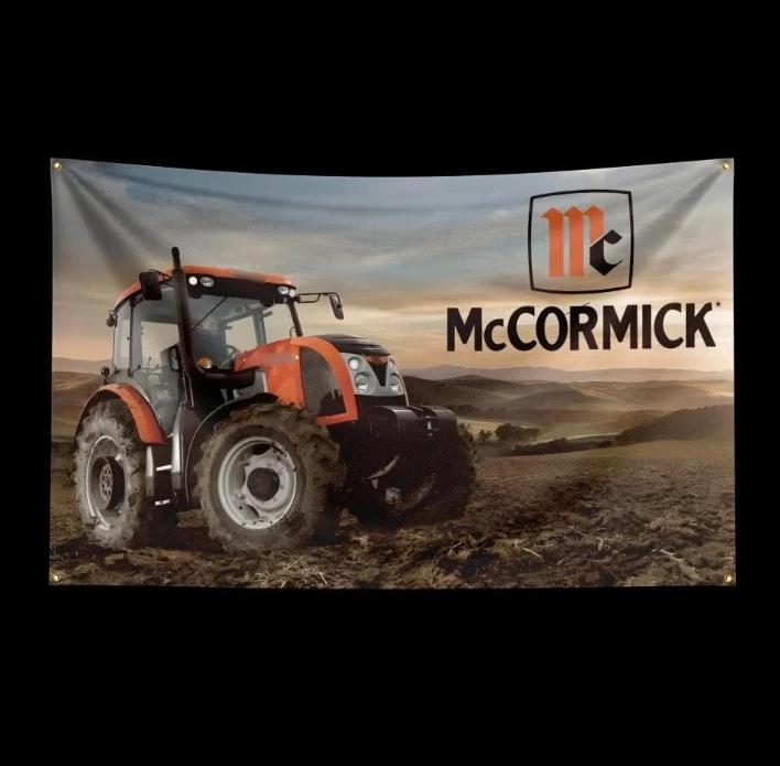 Grote vlaggen McCormick (150x90cm), Ophalen of Verzenden, Nieuw
