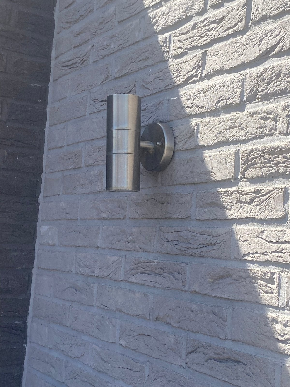 6 x.  Buitenspots. Up en down. Inox, Huis en Inrichting, Stoffering | Behang, Ophalen