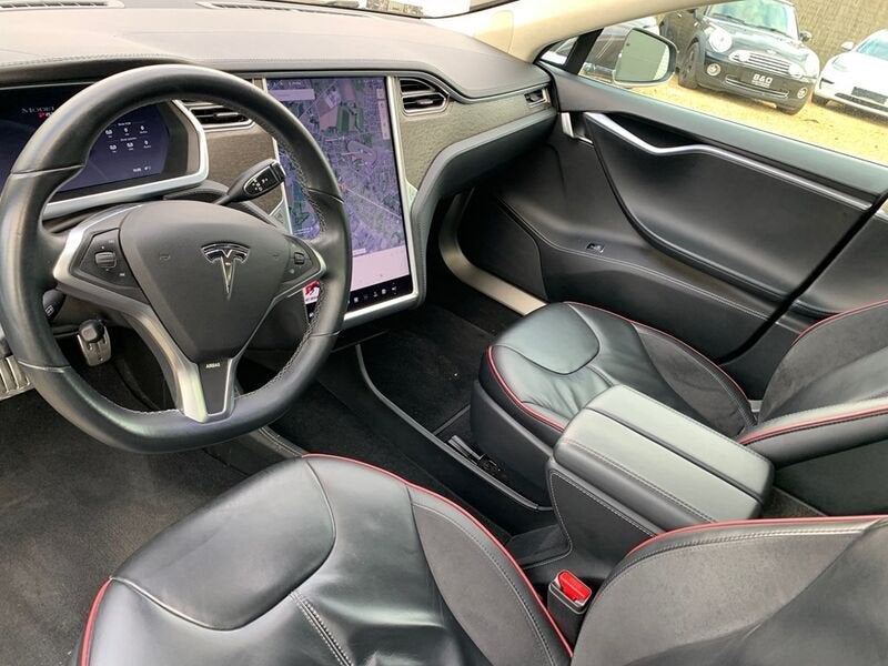 Tesla Model S S85 Performance, Levenslang FREE SUPERCHARGE,, Autos, Tesla, Cuir, Achat, Entreprise, Noir