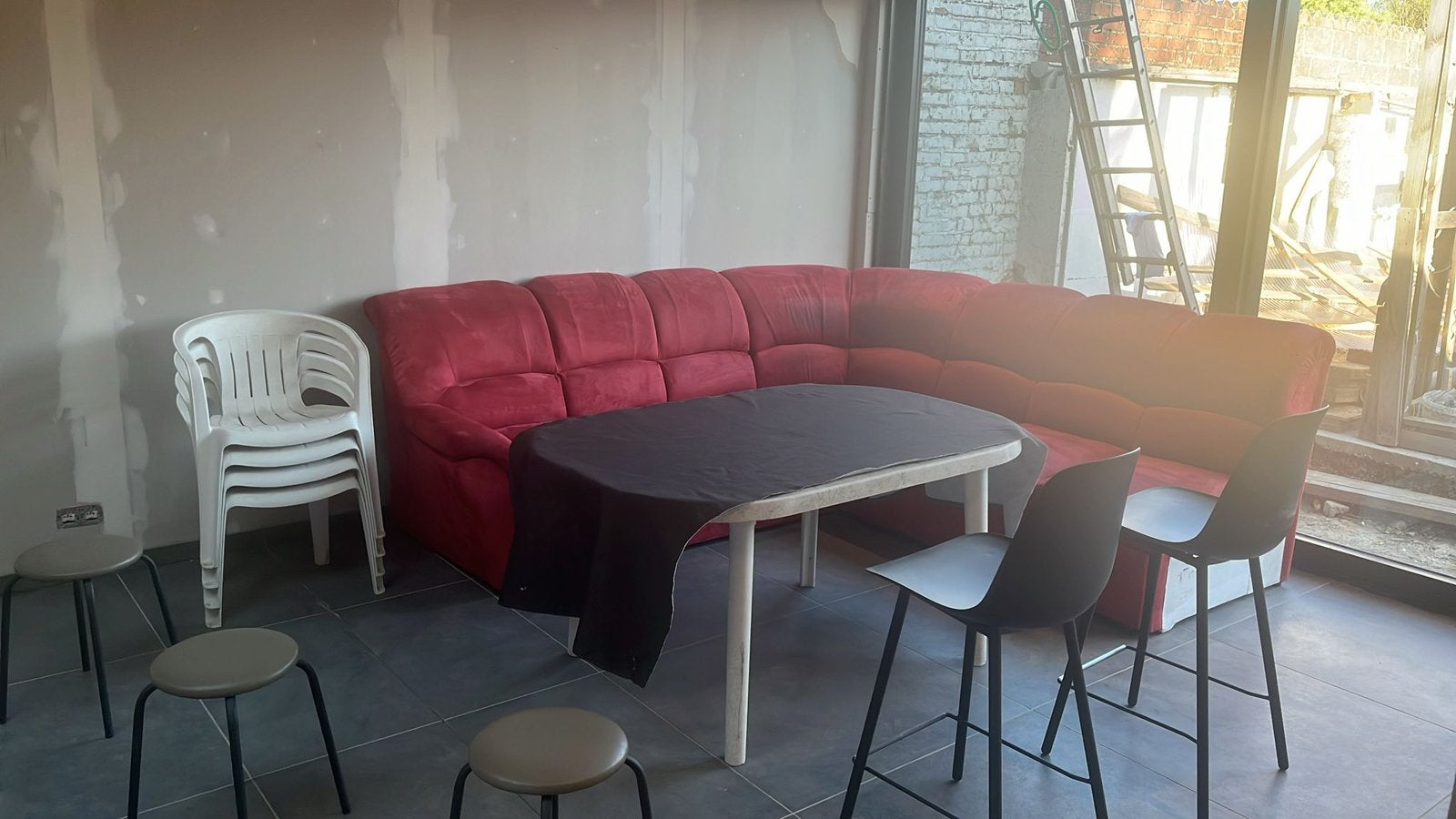 Gratis af te halen, 100 à 125 cm, 250 à 300 cm, Banc d'angle, Quatre personnes ou plus