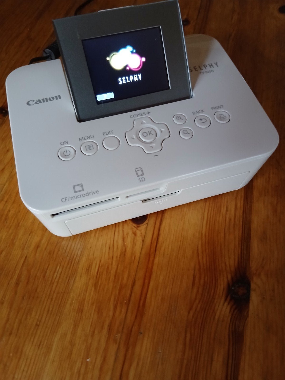 Fotoprinter Canon Selphy CP1000, Computers en Software, Gebruikt, Fotoprinter, Kleur printen, Canon